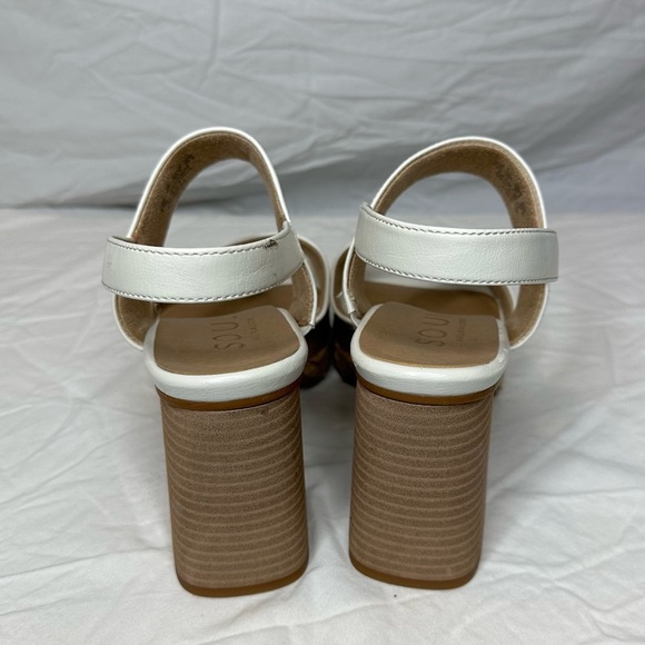 Soul Naturalizers Holly Platform Elegant White Women's Sandals size 9.5M - Picture 5 of 8